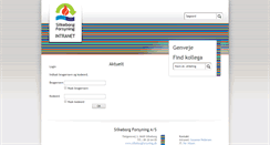 Desktop Screenshot of intranet.silkeborgforsyning.dk